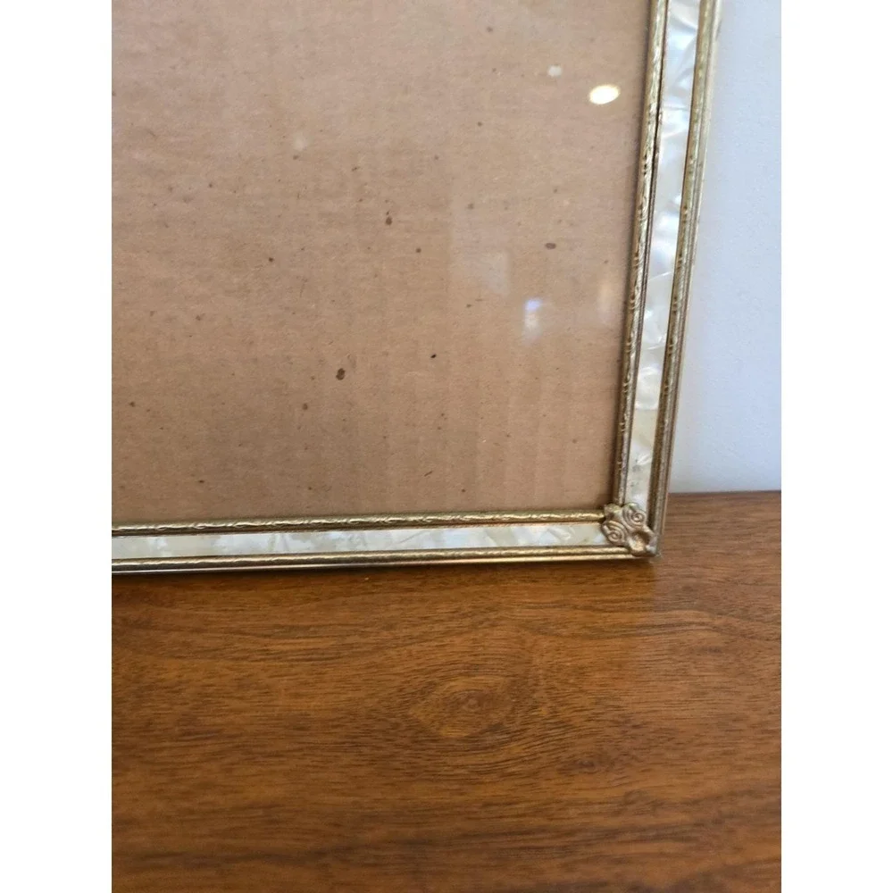Vintage Gold Tone Picture Frame 8x10 Wall Art Deco Luxury Scroll Metal Frame